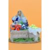 Fruttivendolo con banco