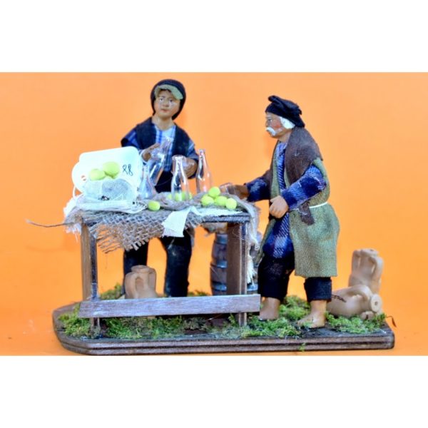 Limonaio 2 personaggi con banco